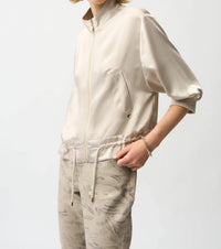 Joseph Ribkoff - Satin Boxy Blouson Jacket