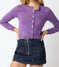 Olivaceous - Georgiana Cardigan Top