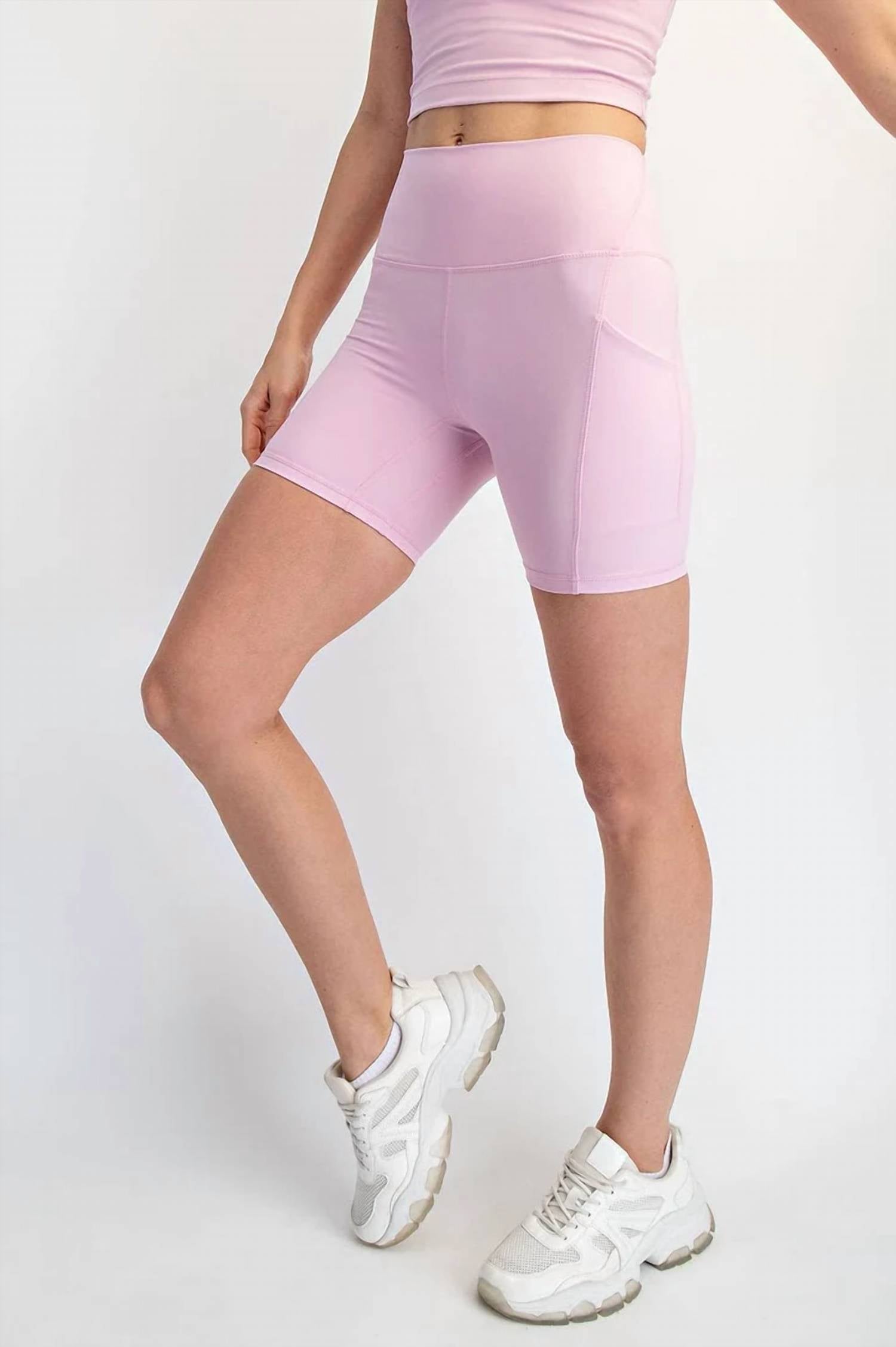 Rae Mode - Butter Soft Nylon Biker Shorts