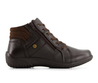 Andrea - Women's Leather Ankle Booties