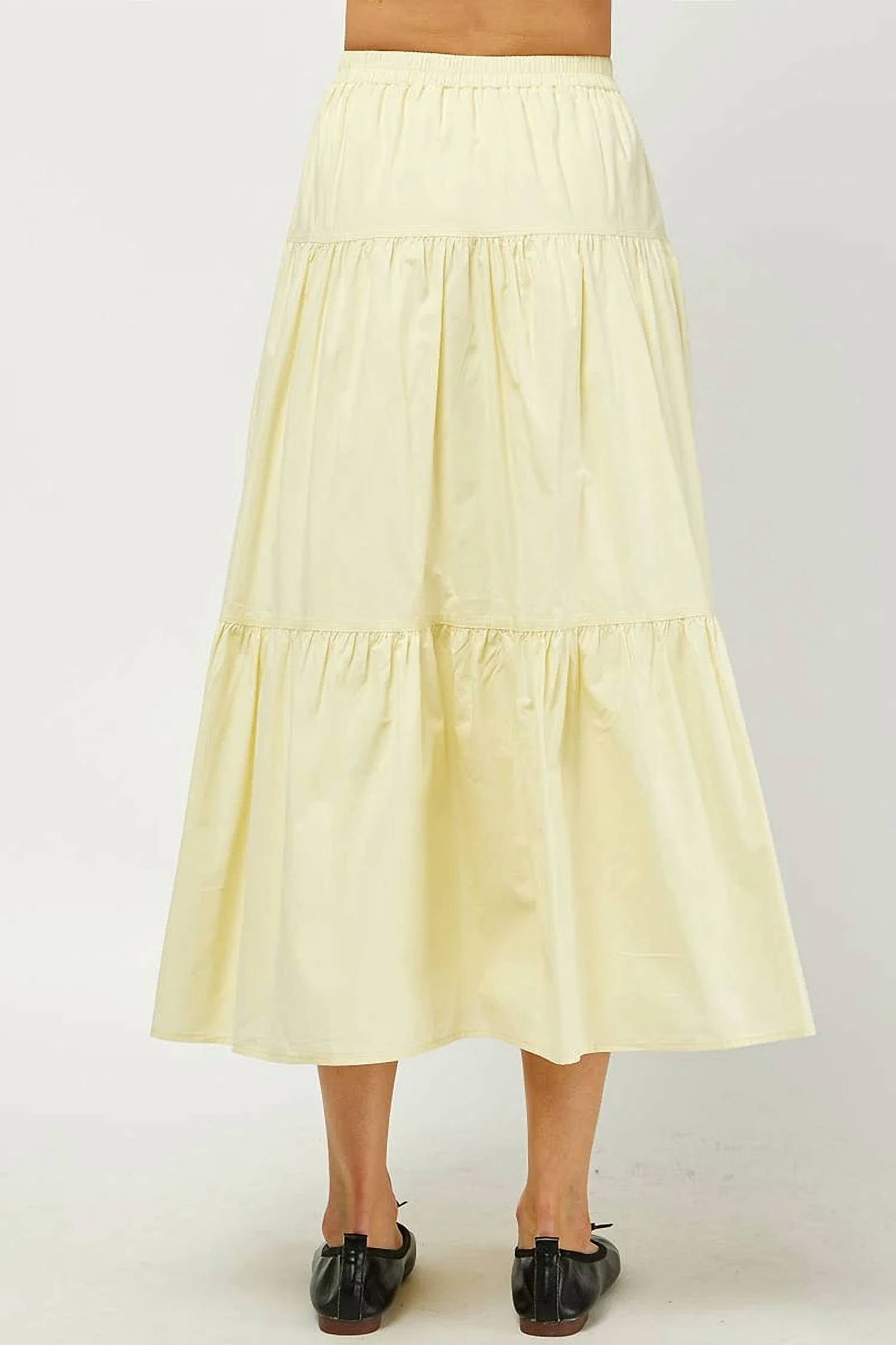 Needii - The Daisy Tiered Maxi Skirt