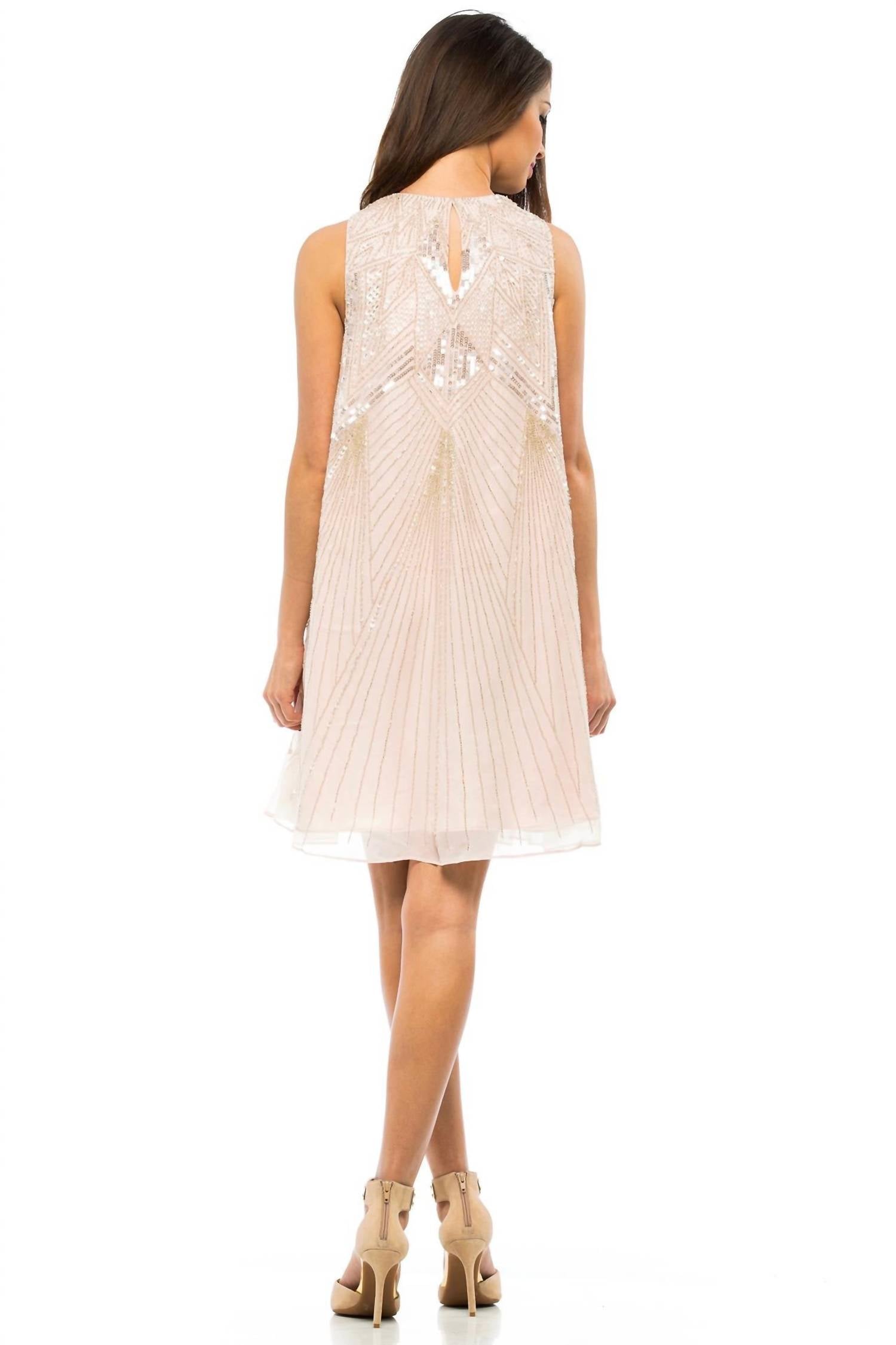 Parker - Peony Embellished Sequin Mini Dress