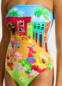 Seafolly - Cuba Bandeau One Piece