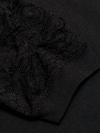 Frame - Frankie Lace Sleeve Tee
