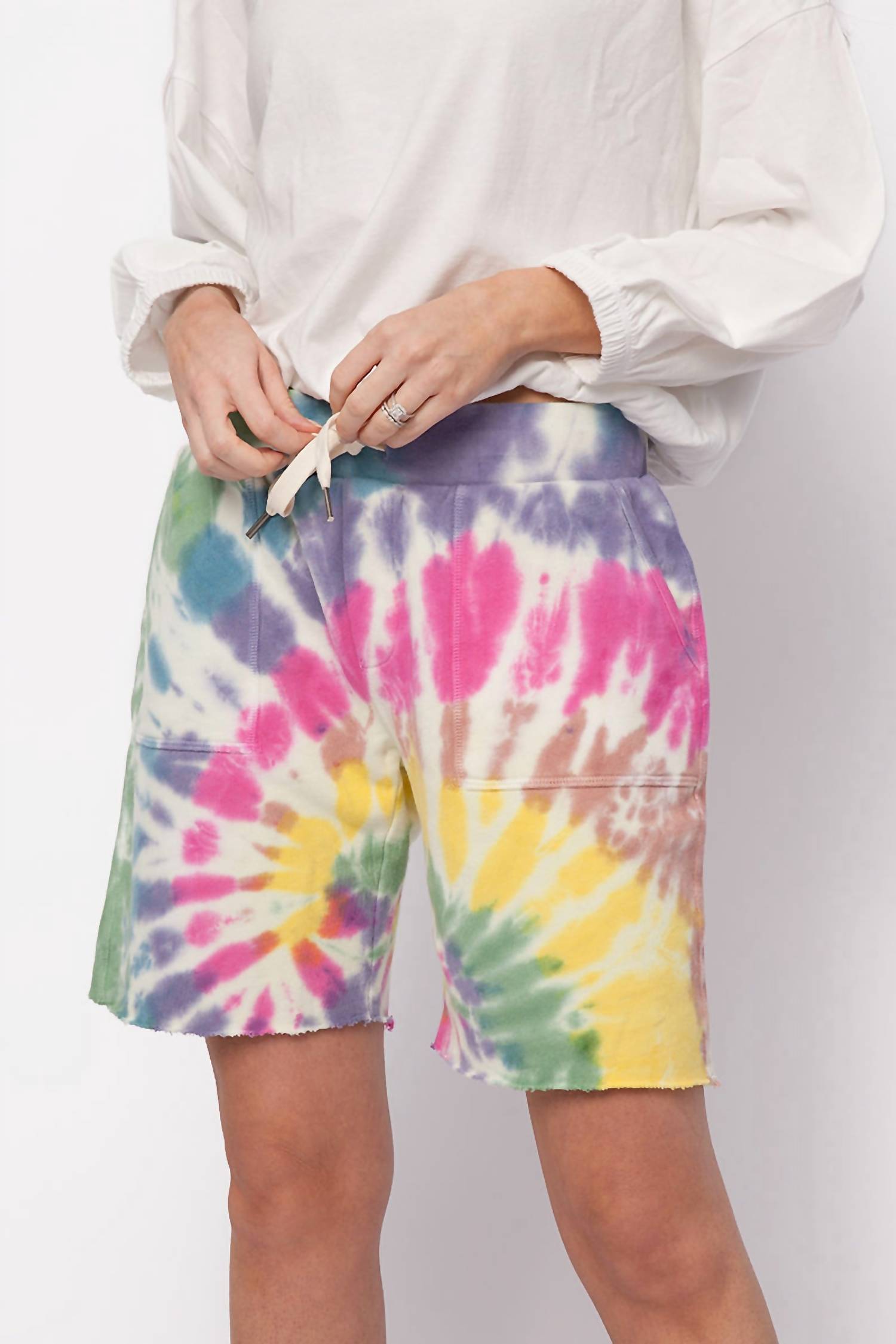Nsf - Jen Slouchy Cut Off Sweat Short