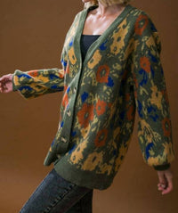 Flying Tomato - Sweater Knit Cardigan