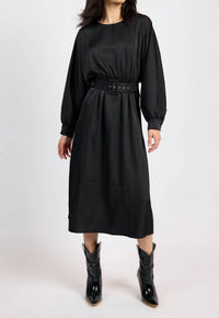 Sadie & Sage - Mood Boost Dolman Sleeve Midi Dress