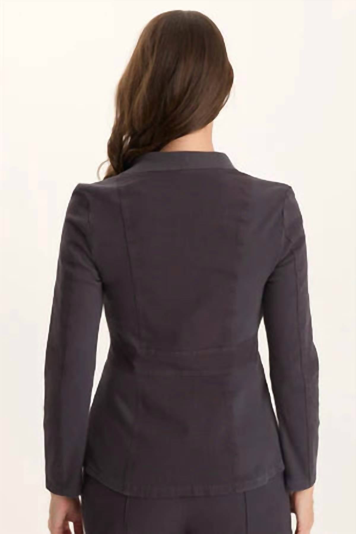 XCVI Lochlyn Jacket in ashlar - women's jacket - alternate view
