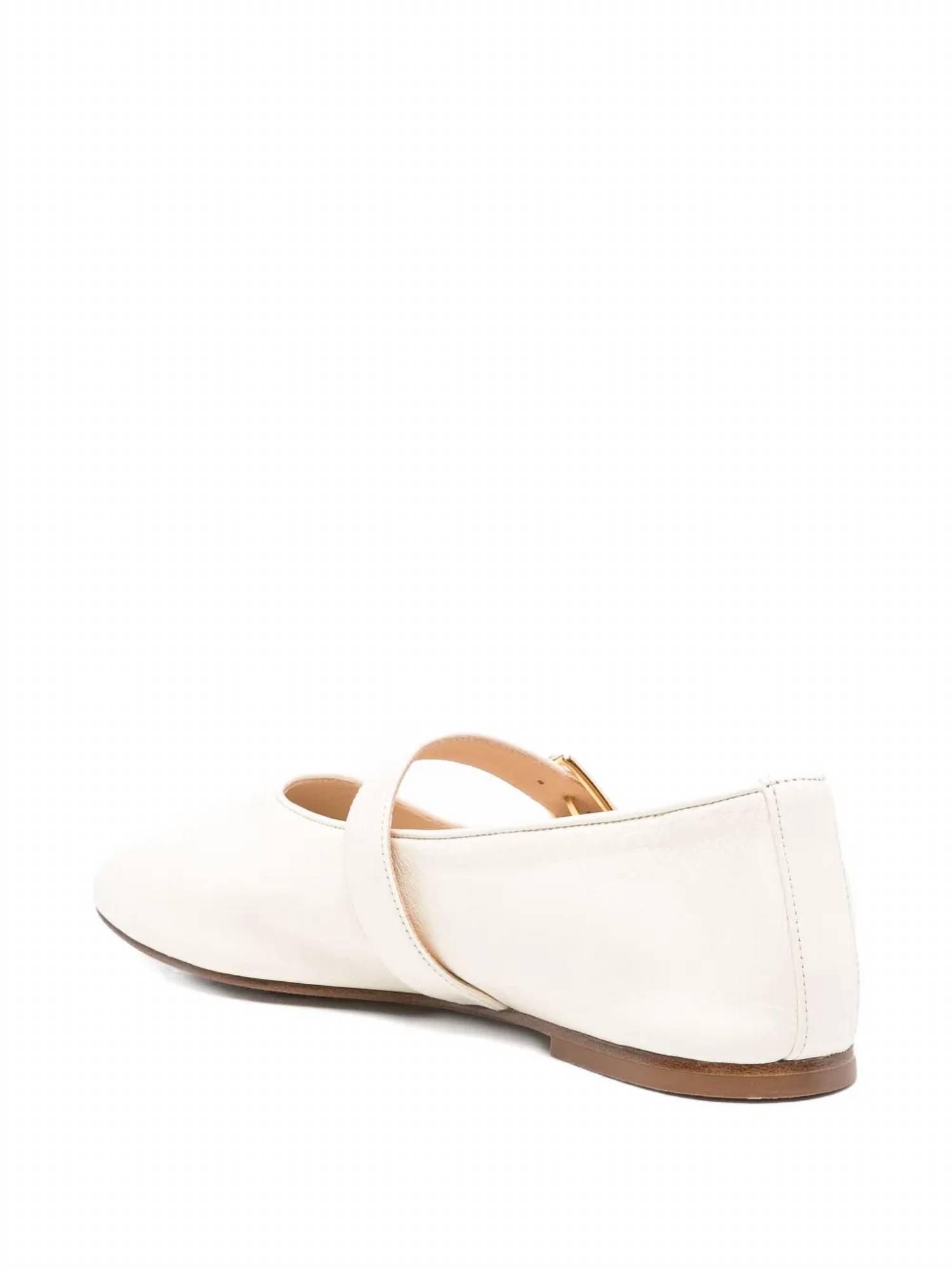 Dear Frances - Women's Balla Buckle Flat Shoes