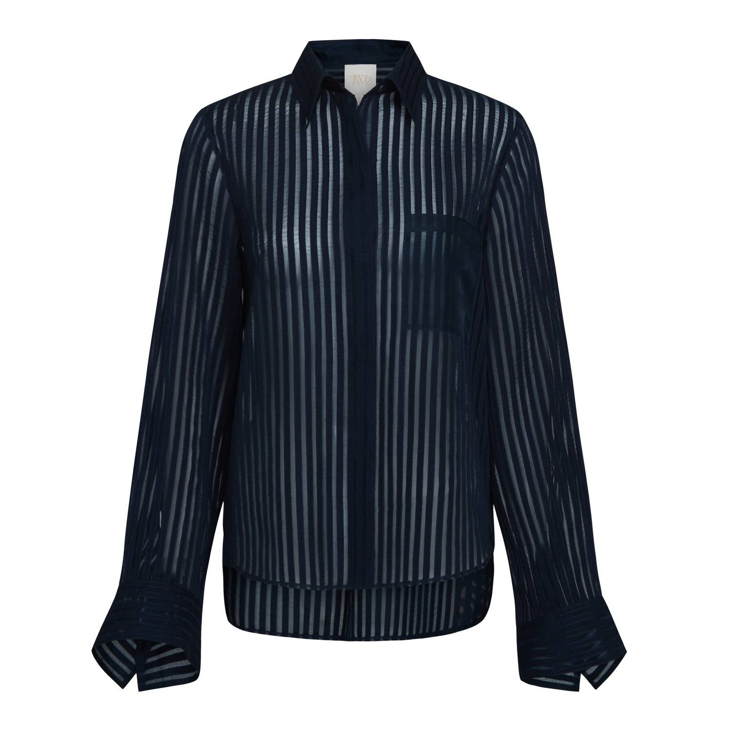 Twp - Boyfriend Silk Organza Shirt