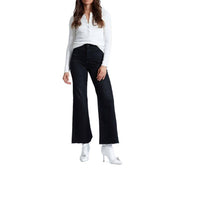 ASKK NY Crop Brighton Wide Leg Pants in rock - women's pants