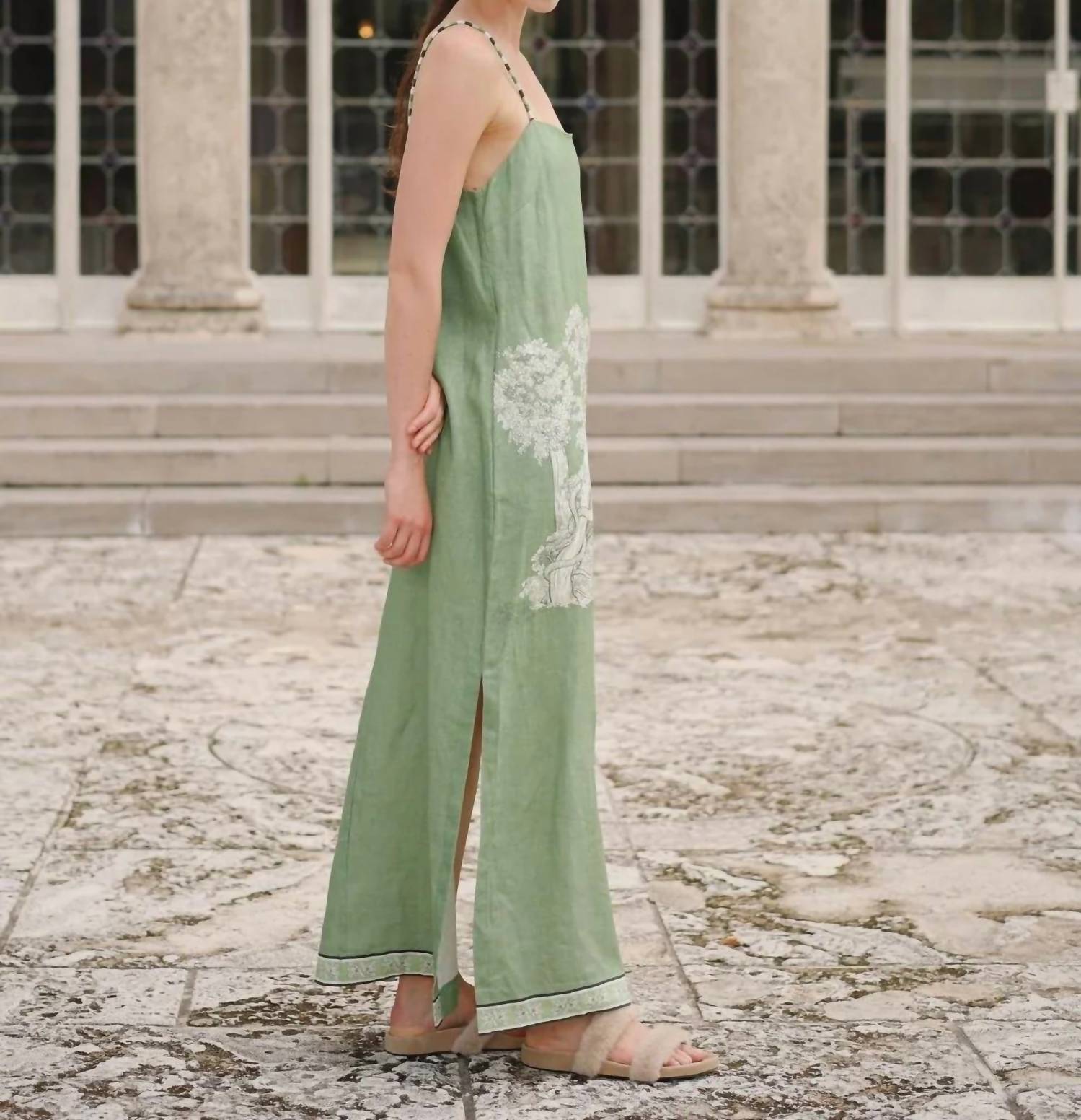 Las Sureñas - Botanical Midi Dress