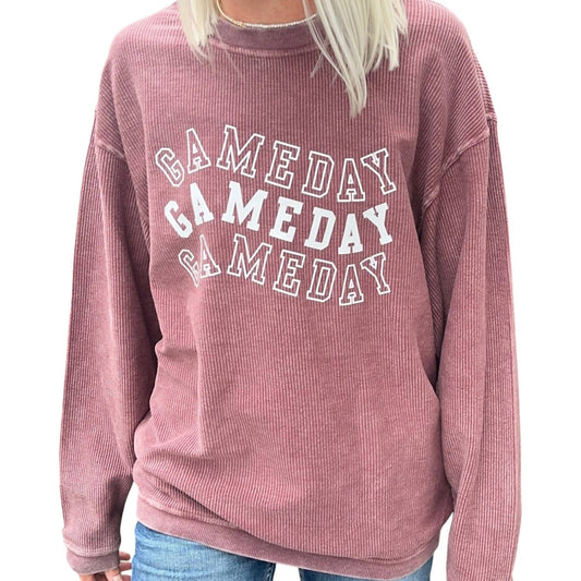 Chicka-D - Gameday Corded Crew Sweatshirt