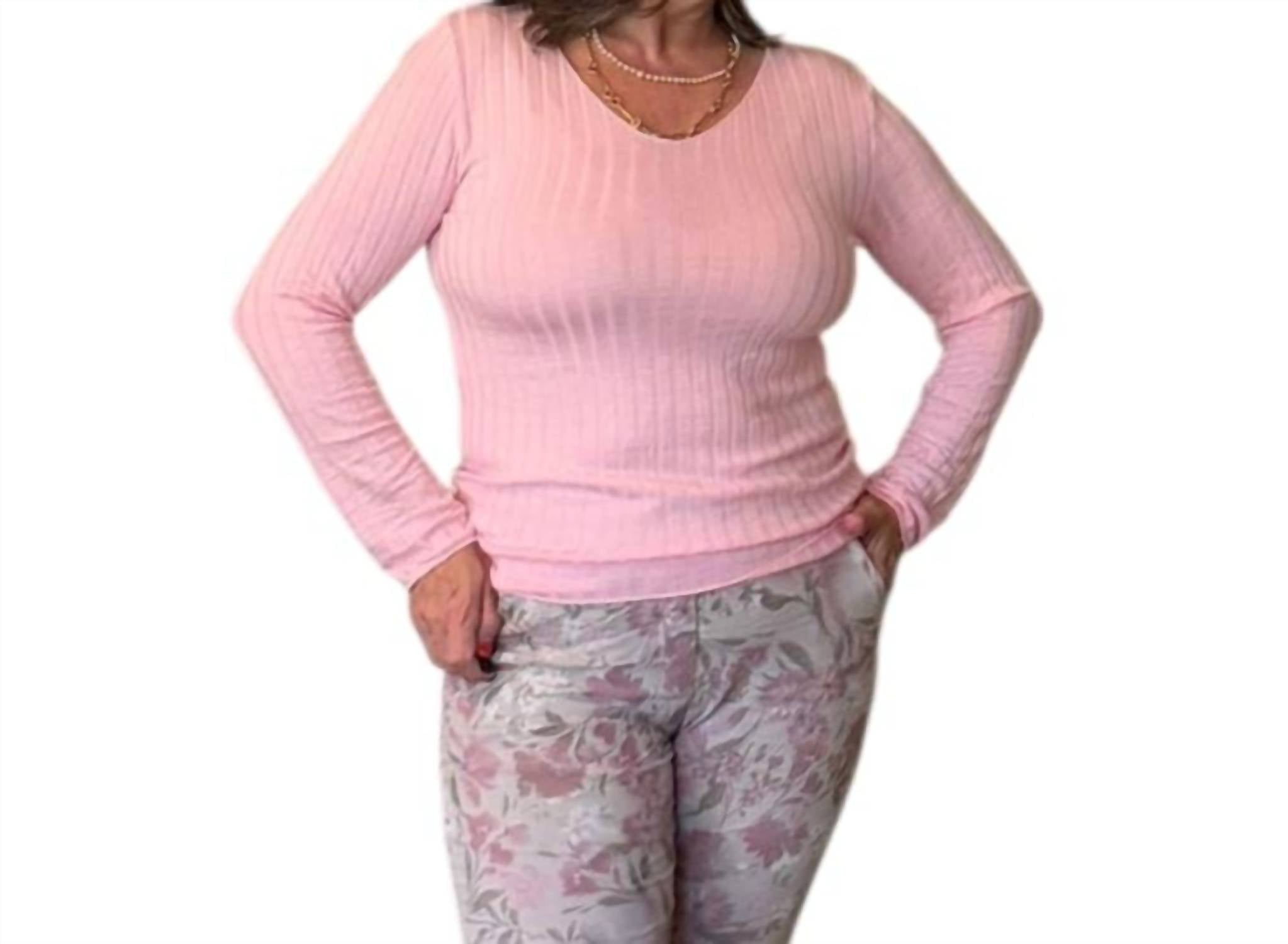 Made In Italy - Ultra Soft Everyday Rib Knit Top