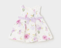 Mayoral - Girl's Floral With Bow Dress