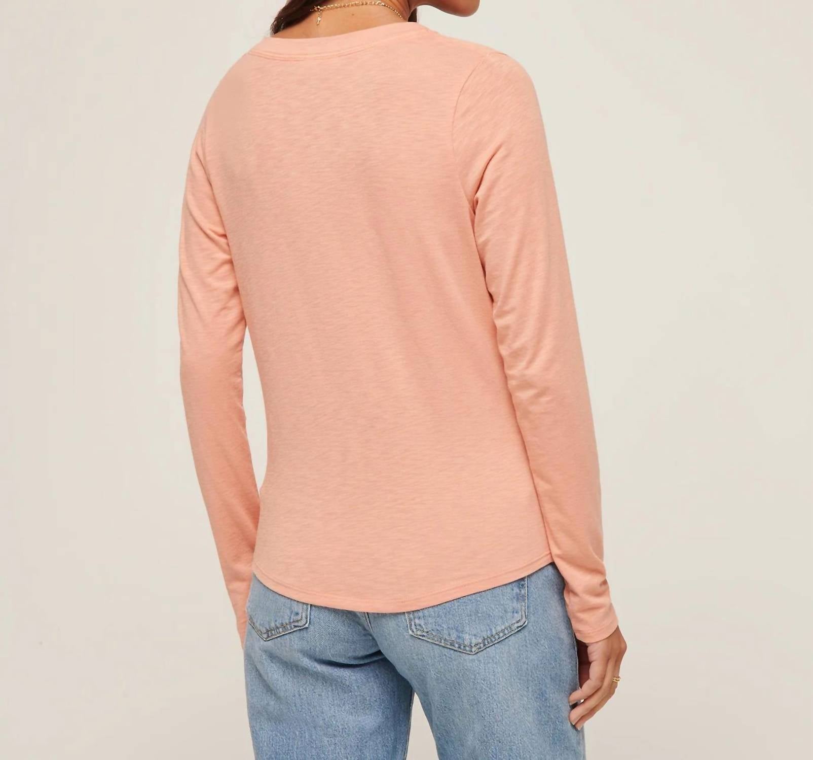 Travismathew - Cloud Long Sleeve Henley Tee