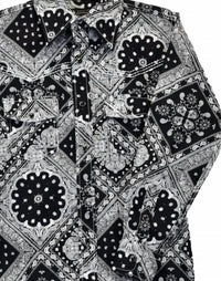 Cowboy Hardware - Boy's Bandana Long Sleeve Print