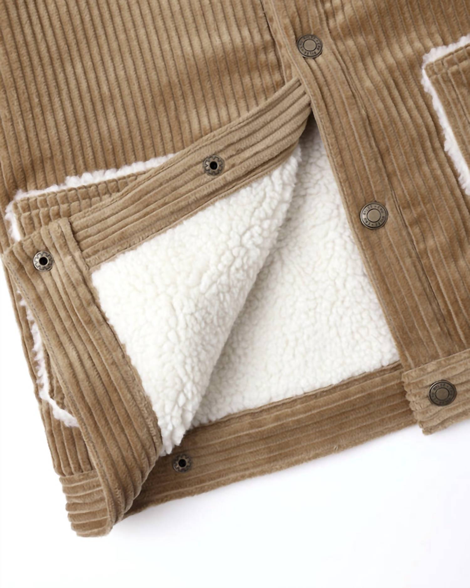 Rylee + Cru Corduroy Jacket in toffee - item - view 4