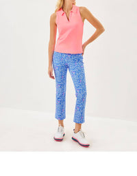 Lilly Pulitzer Upf 50+ Corso Kick Flare Pants in seacrets - women's pants