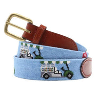 Smathers & Branson - Men's Needlepoint Beverage Cart Belt