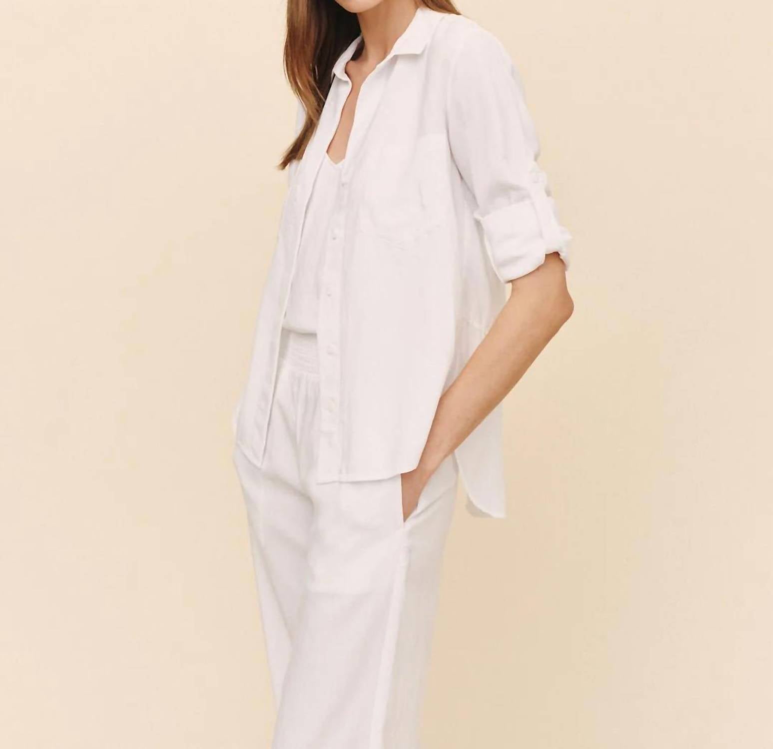Bella Dahl - Split Back Button Down