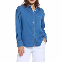 Lysse - Bay Crop Chambray Shirt