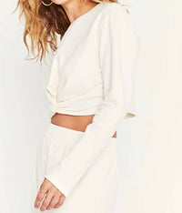 Project Social T - Florence Twist Front Top