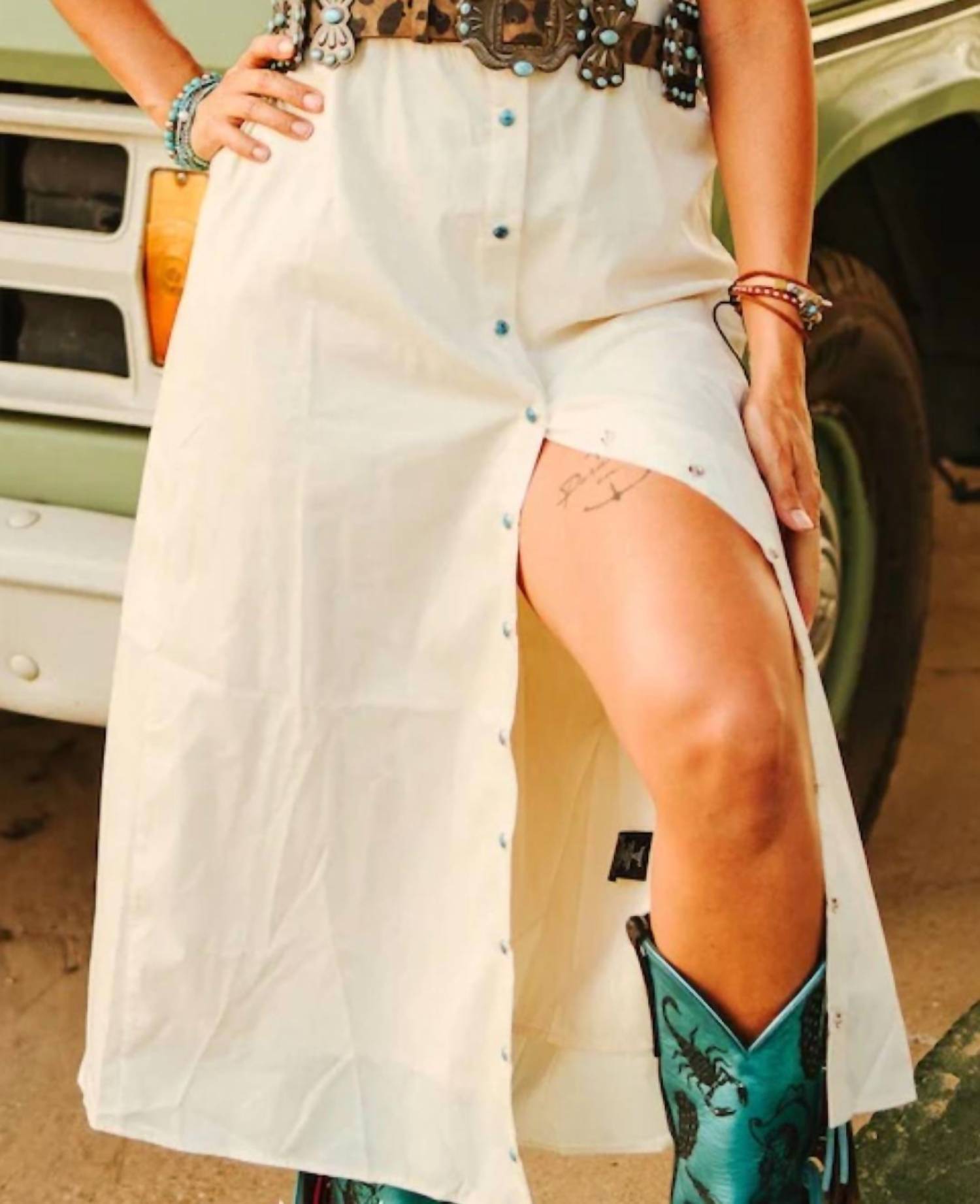 Lucky & Blessed - Prairie Snap Dress