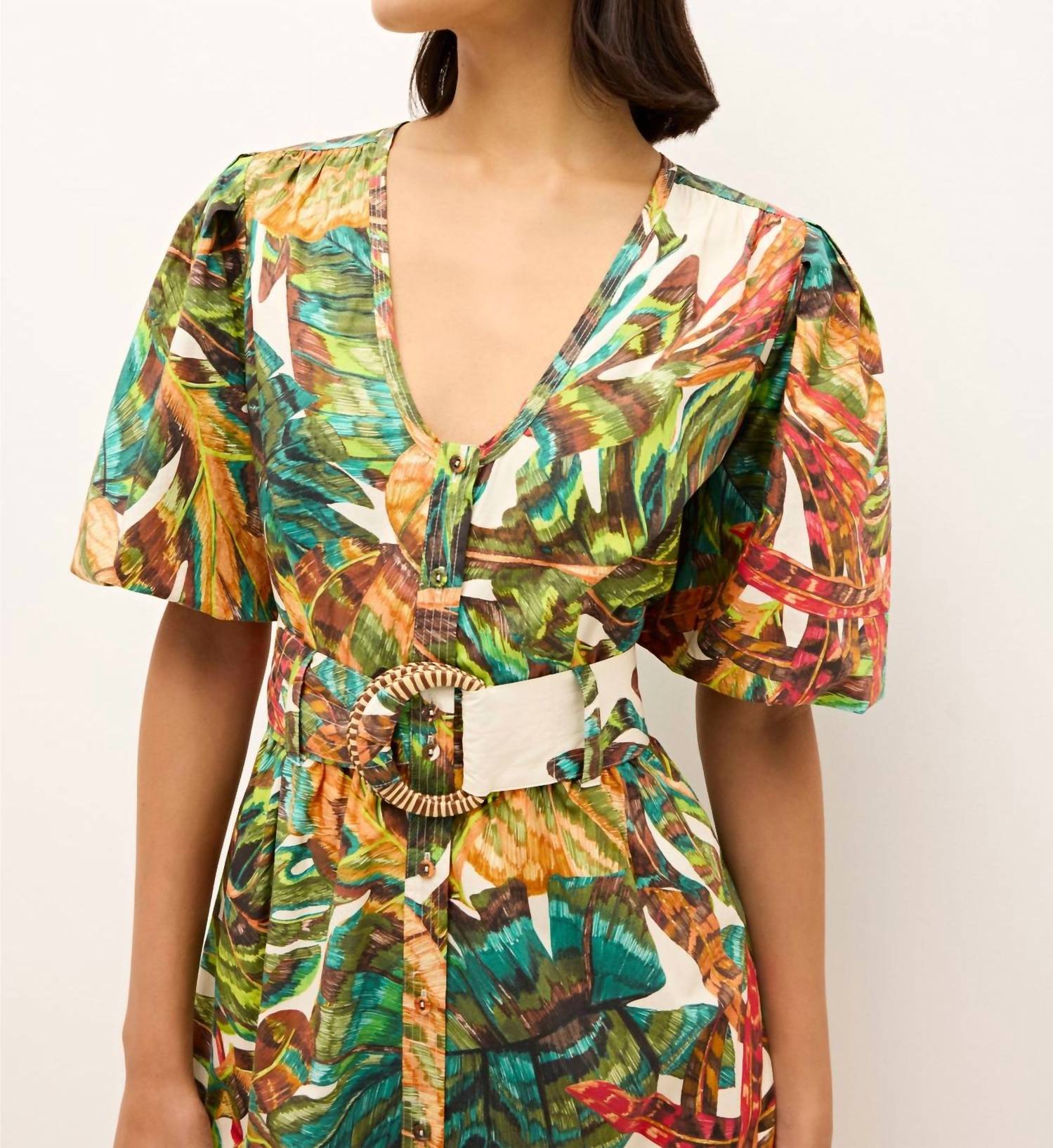 Marie Oliver Gwyneth Mini Dress in paradise - women's dress - view 4