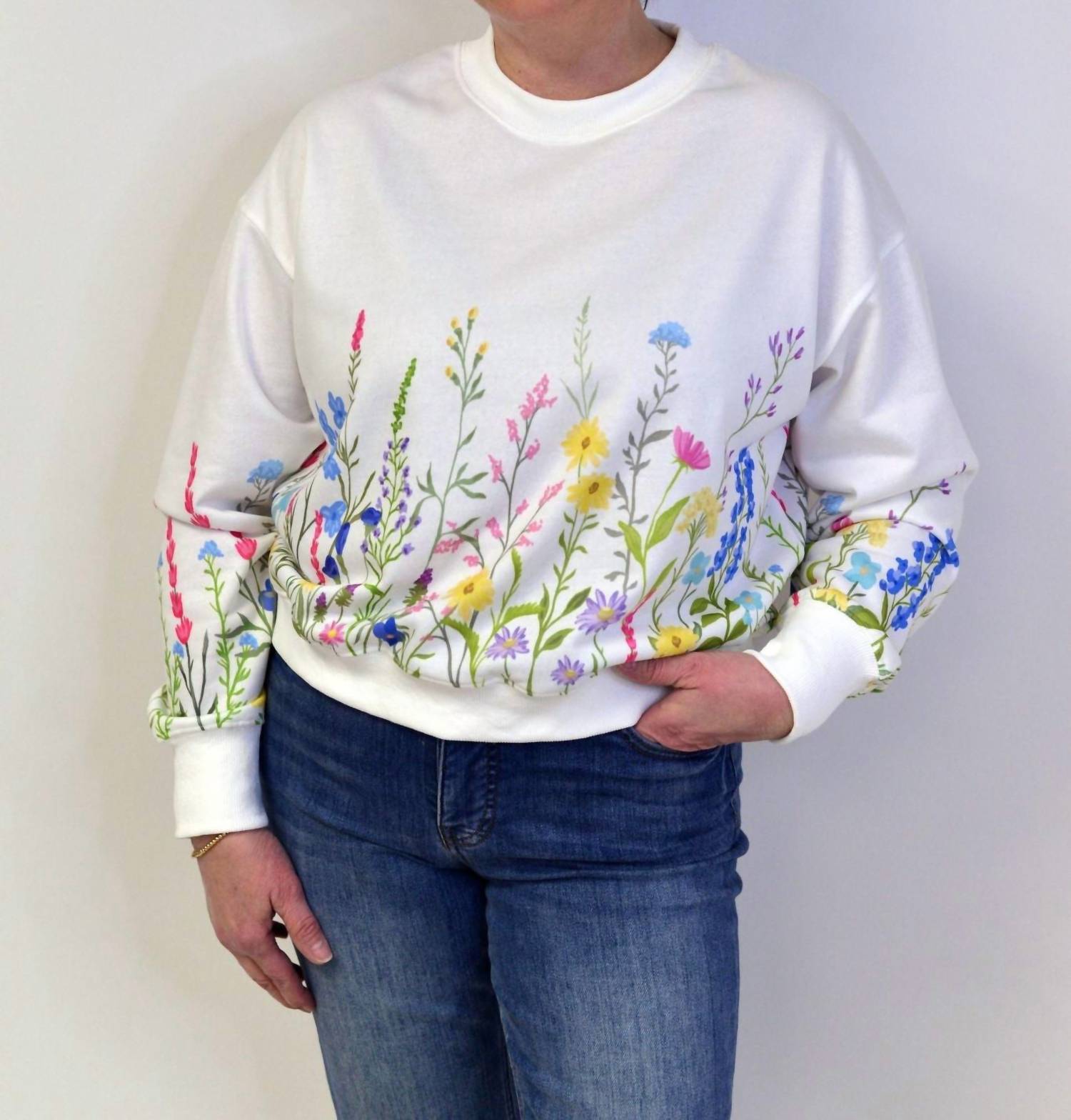 Jess Lea - Wildflower Fields Pullover Sweater