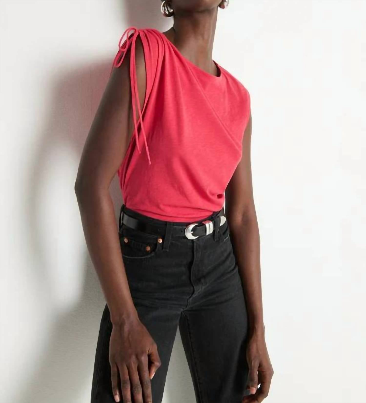 Nation Ltd - Julie Shoulder Tie Top