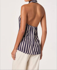 Astr - Cira Twist-front Halter Top