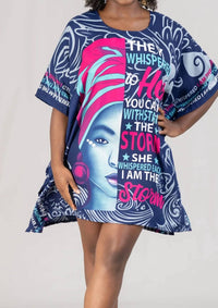 N.1 La - African Caftan Tunic Top