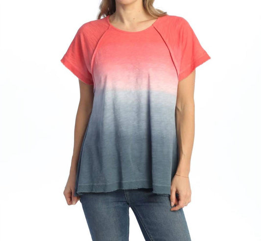 Jess & Jane - MISTY SHORT GAUZE SLEEVE TOP