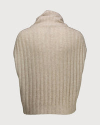 Allude - Ribbed Turtleneck Vest