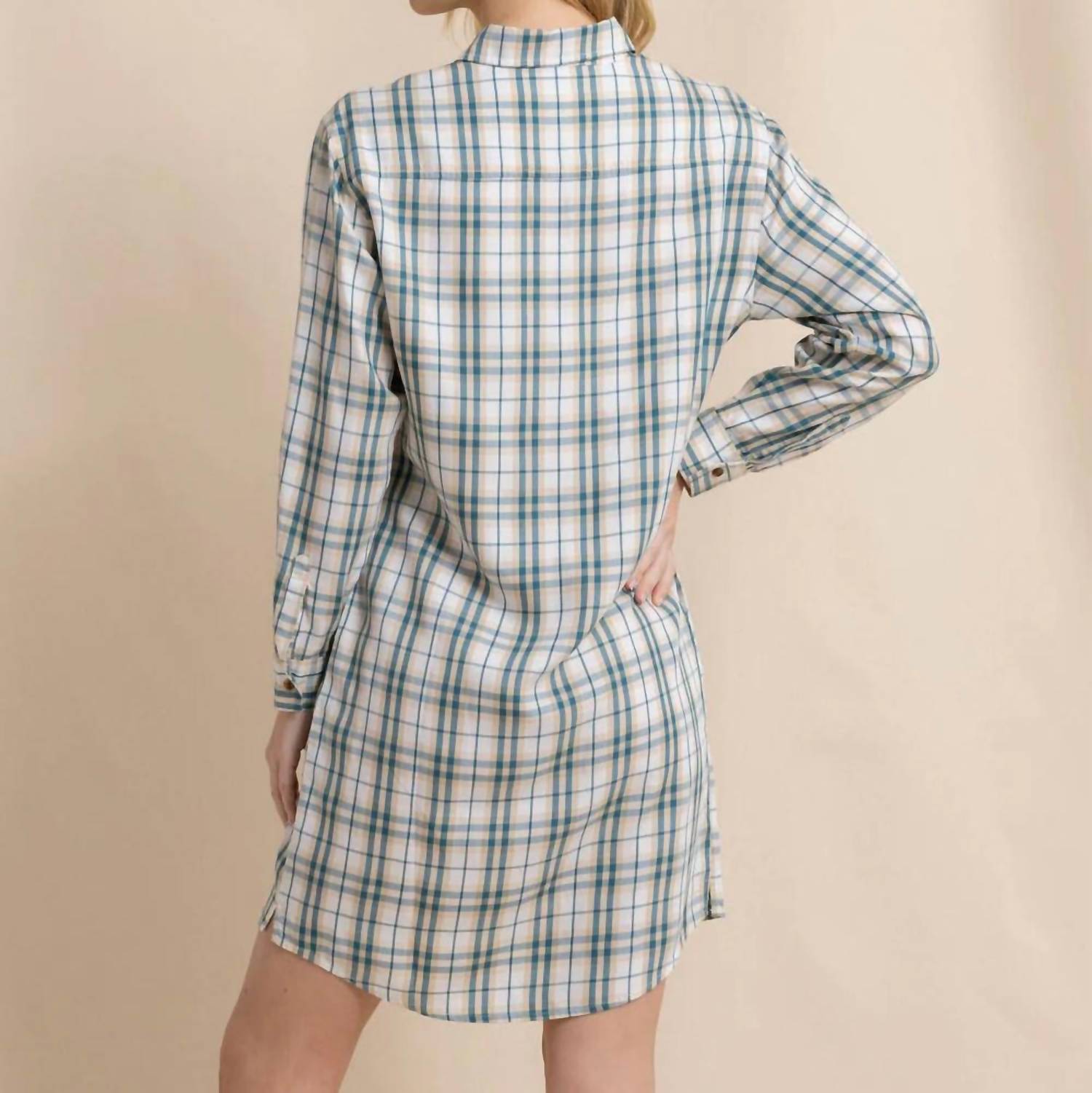 Southern Tide - Cam Twill Plaid Mini Dress