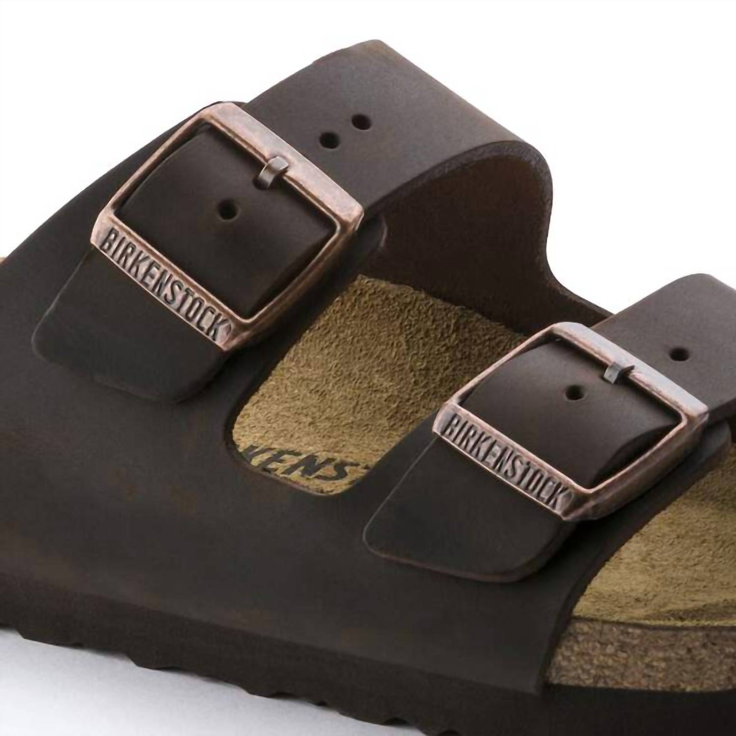 Birkenstock - Unisex Arizona Natural Leather Oiled Sandals