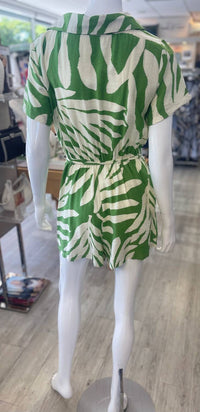 Kld. Signature - Women's Collared Short Sleeve Romper