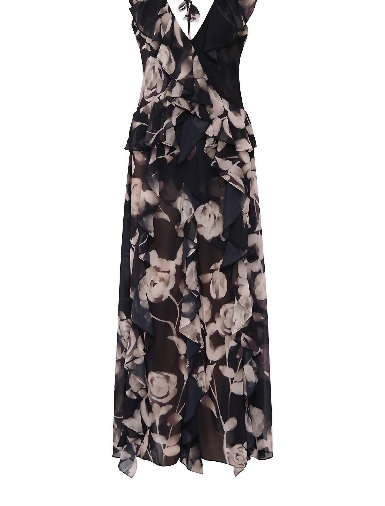Misa Los Angeles - Claudita V-neck Maxi Dress