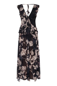 Misa Los Angeles - Claudita V-neck Maxi Dress