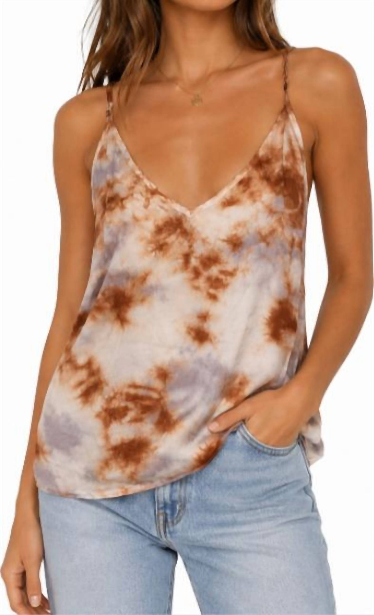 Young Fabulous & Broke - Tie Dye Hallie Cami