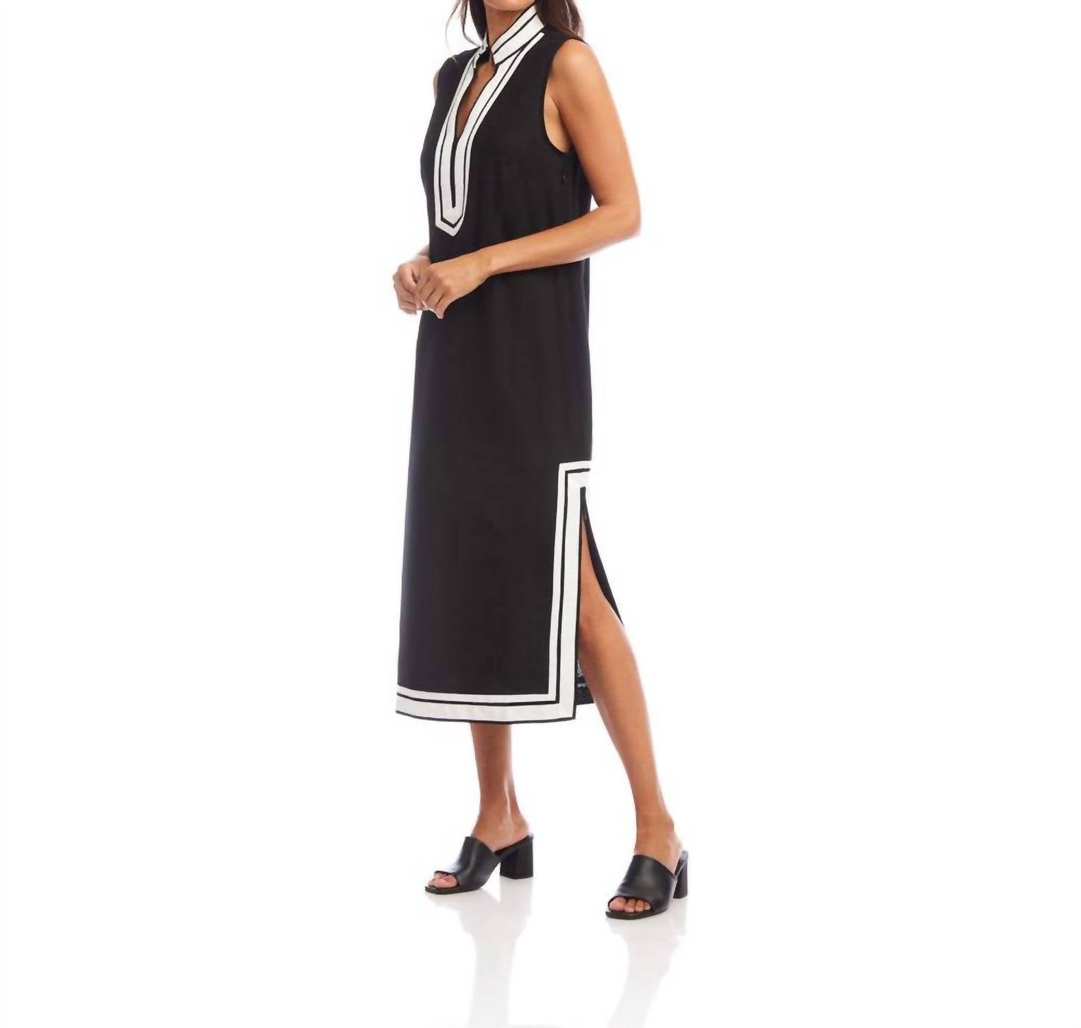 Karen Kane - Women's The St Tropez Sleeveless Midi Dress