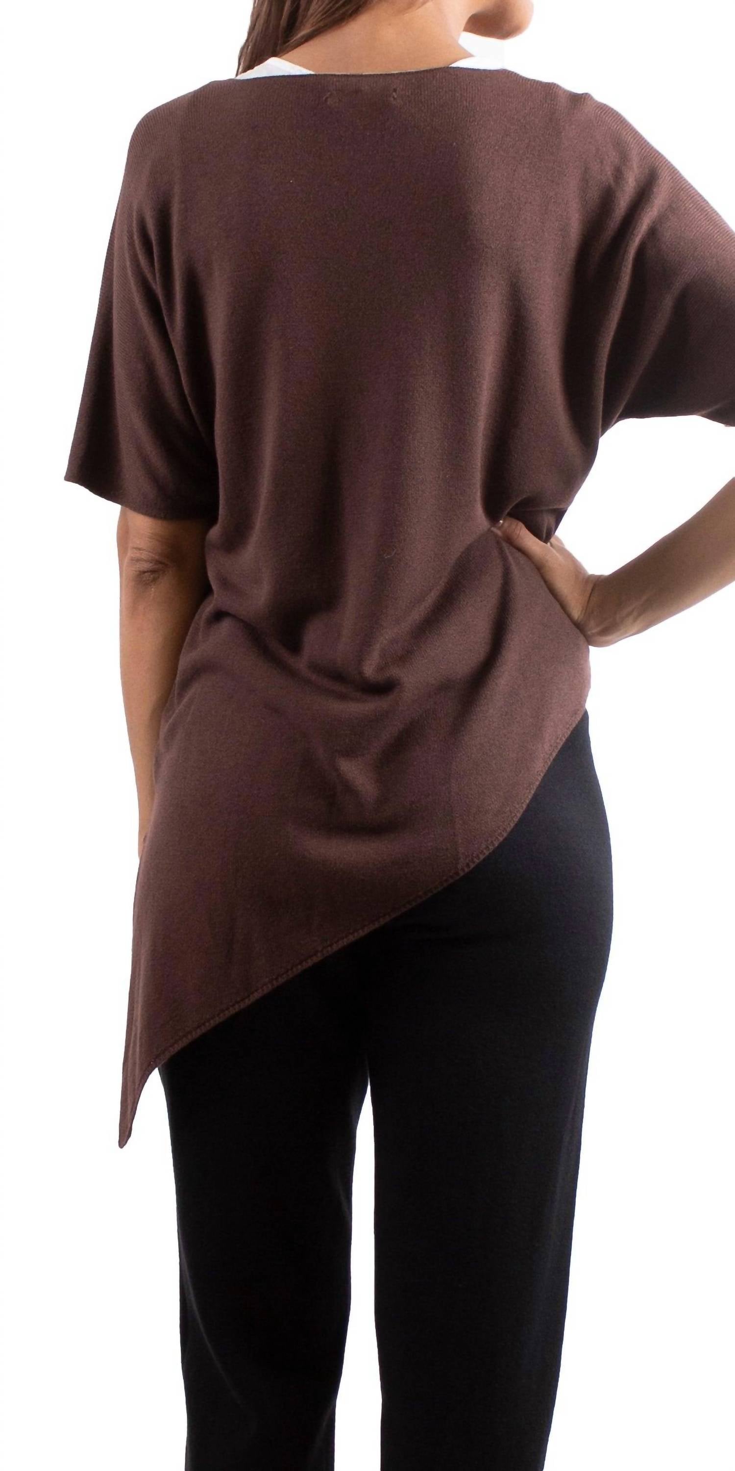 Gigi Moda - Venosa V-neck Dolman Sweater