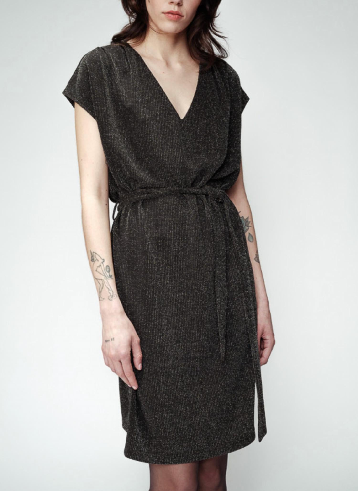 Grace & Mila - Bright Lights Belted Dress