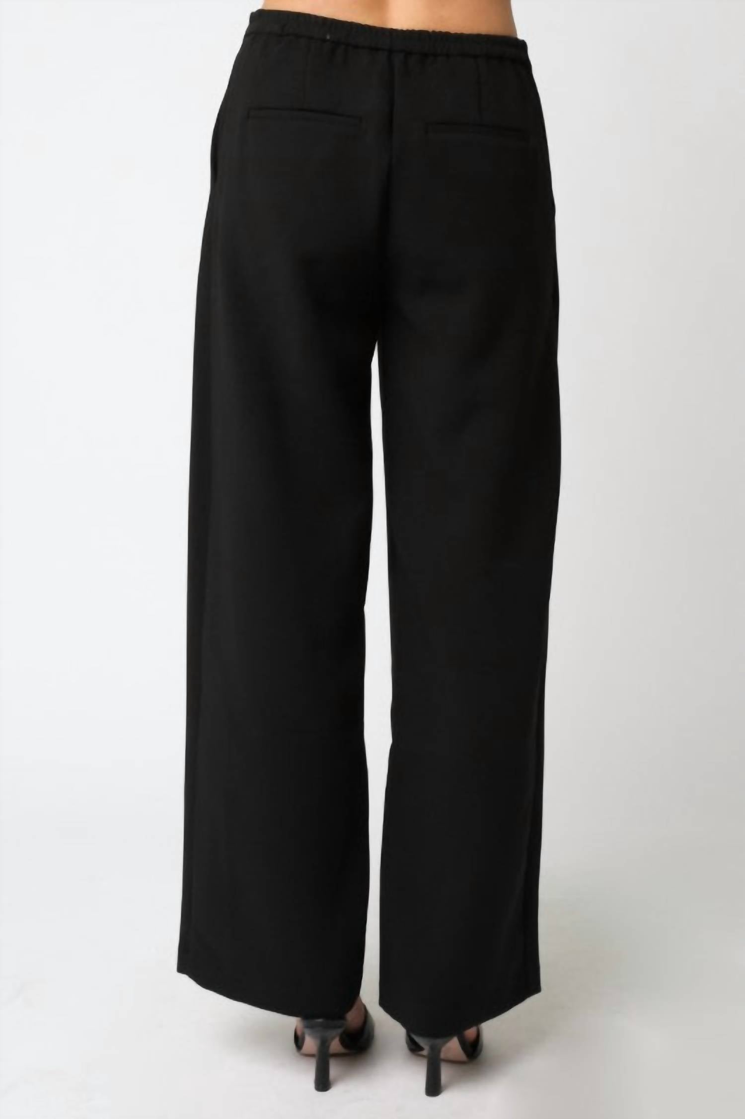 Olivaceous - Emelia Straight Leg Pants