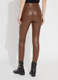 Lysse - Textured Leather Leggings