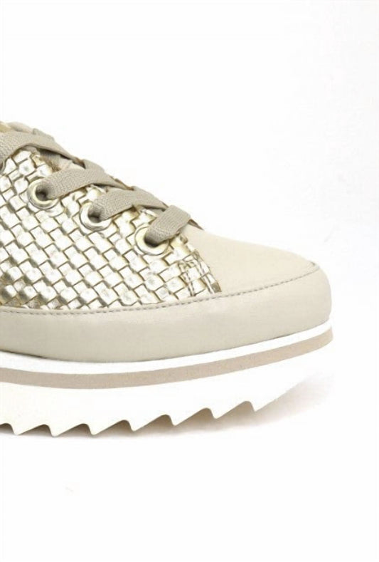 Softwaves - Women's Leyla Woven Tie Sneakers