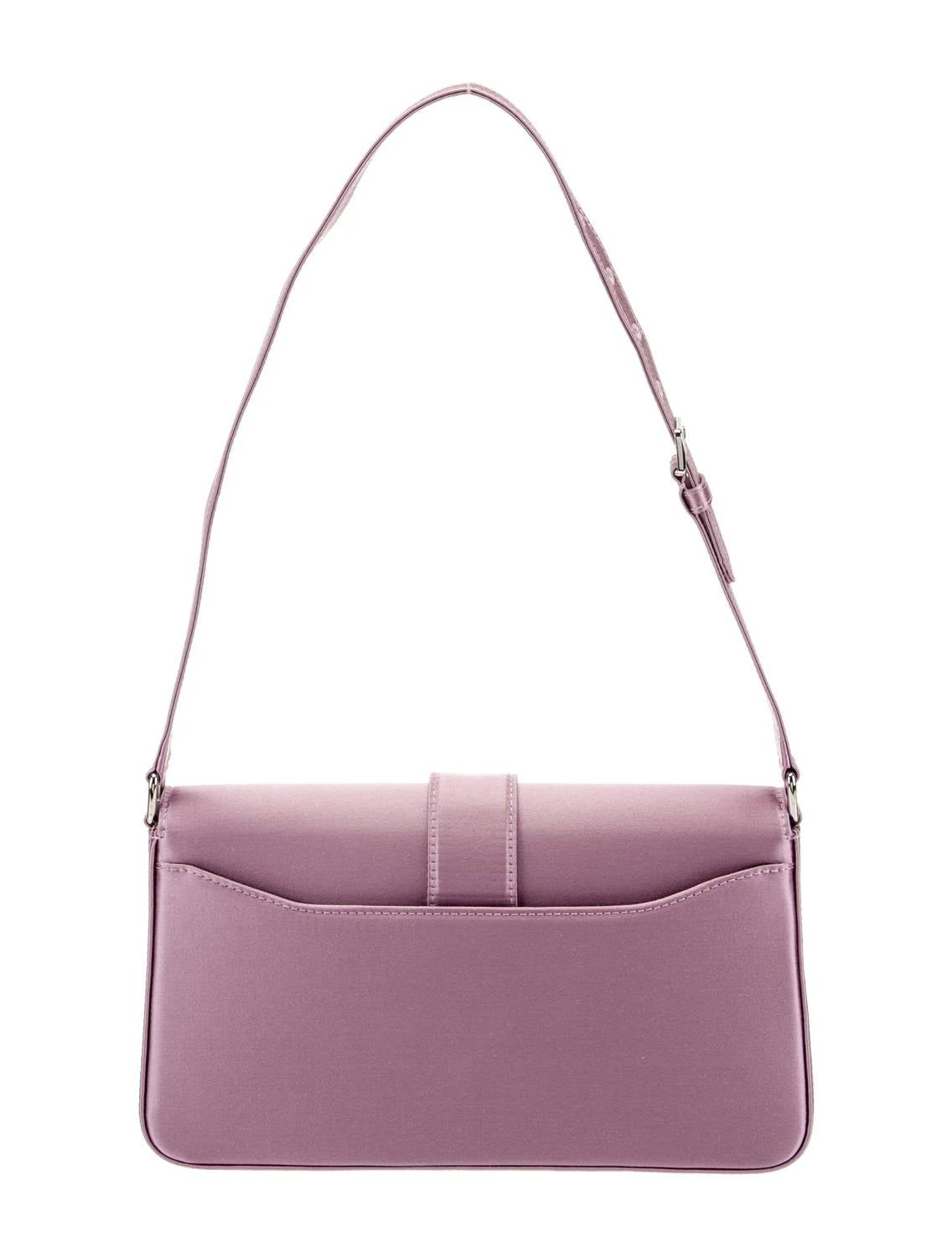 Jimmy Choo - Women's Cheri Crystal Embellished Satin Shoulder Bag