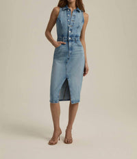 Favorite Daughter - Halter City Dress Denim