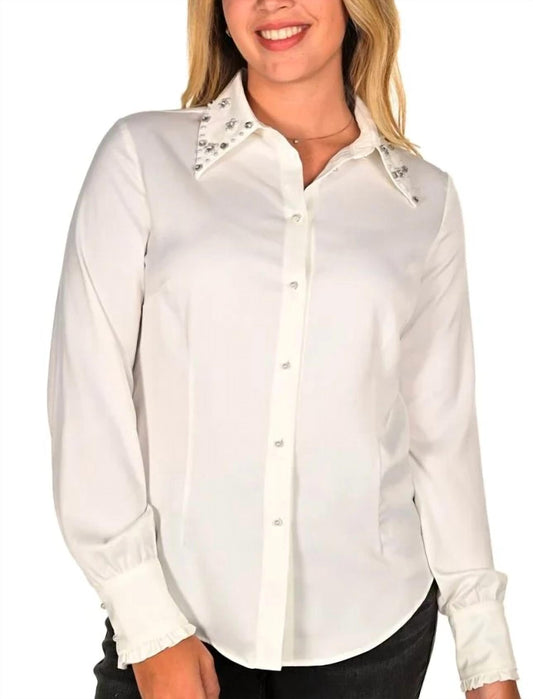 Frank Lyman - Button-down Blouse